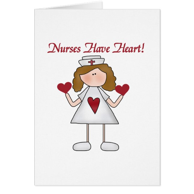 Krankenschwestern haben Herz-T - Shirts und (Vorne)