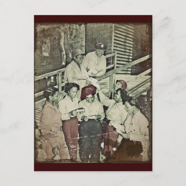Krankenschwestern im SW-Pazifik - Erste Mail Postkarte (Vorderseite)