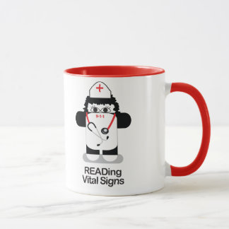 Krankenschwestern LASEN Lebenszeichen Tasse