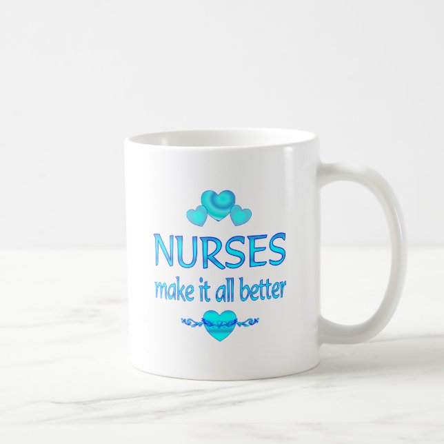 Krankenschwestern machen es besser kaffeetasse (Rechts)