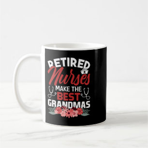 Krankenschwestern macht die besten Grandmas Kranke Kaffeetasse