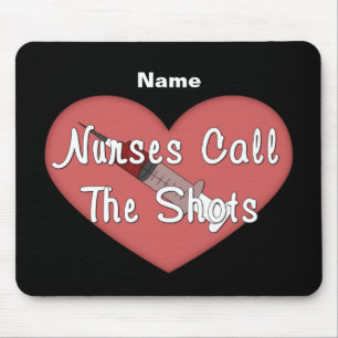 Krankenschwestern nennen die Schüsse Mousepad