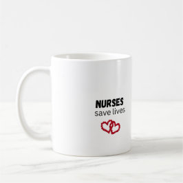 Krankenschwestern rettete Leben Kaffeetasse
