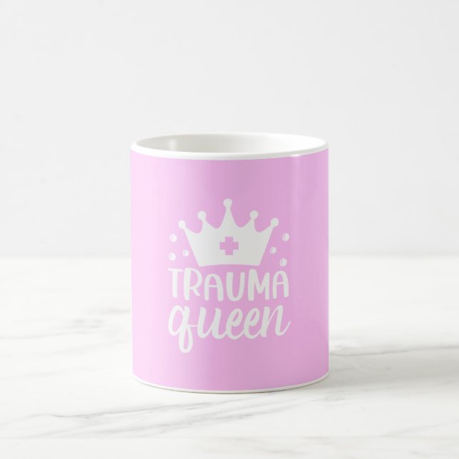 Krankenschwestern Rosa niedliche Geschenkel Kaffeetasse (Mittel)