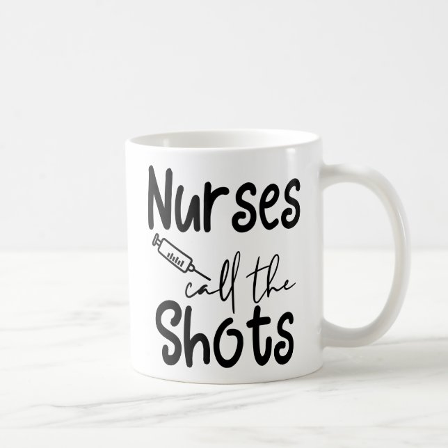 Krankenschwestern rufen alle Shows an Kaffeetasse (Rechts)