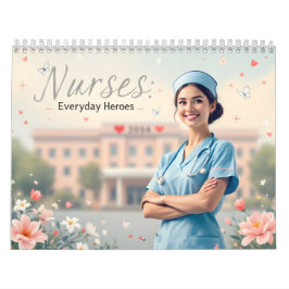 Krankenschwestern sind alltägliche Helden Kalender