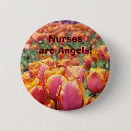Krankenschwestern sind Engel! Knöpfe Button