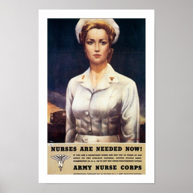 Krankenschwestern sind jetzt nötig! poster (Vorne)