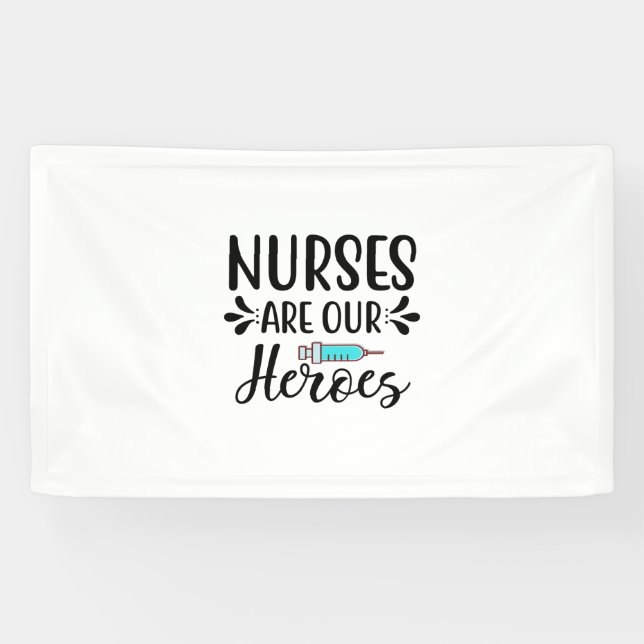 Krankenschwestern sind unsere Helden Banner (Horizontal)