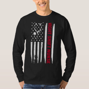 Krankenschwestern Tagesnachtswanderung Krankenvers T-Shirt