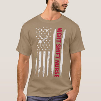 Krankenschwestern TagNight Shift Nurse411 T-Shirt