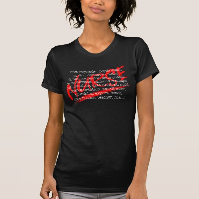 Krankenschwestern und ihre vielen Jobs - Was macht T-Shirt (Vorderseite)