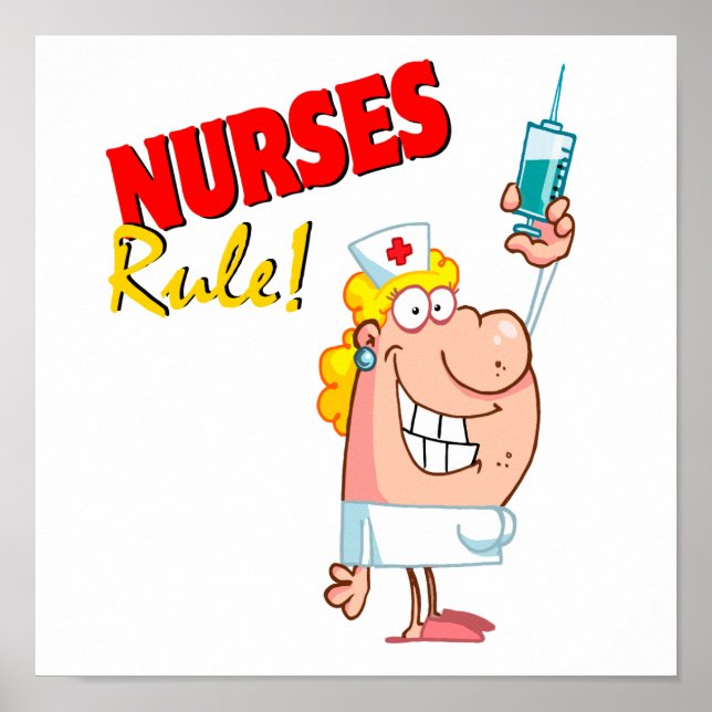 Krankenschwestern und Krankenschwestern für niedli Poster (Vorne)