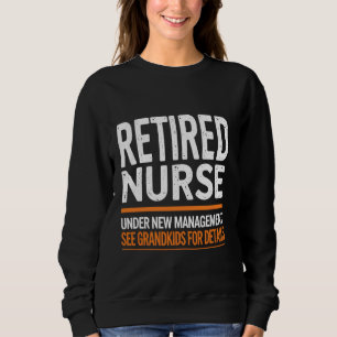 Krankenschwestern unter neuem Management Siehe Gro Sweatshirt