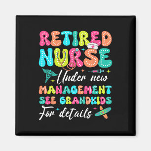 Krankenschwestern unter neuen Verwaltungsgeschenke Magnet