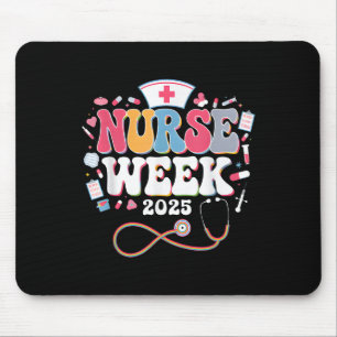 Krankenschwestern-Woche - Frohe nationale Krankens Mousepad