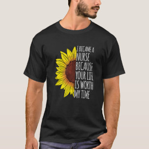 Krankenschwestern wurde ich Krankenschwester, weil T-Shirt