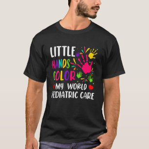 Krankenspital - Kleine Hände Farbe meine Welt Pedi T-Shirt