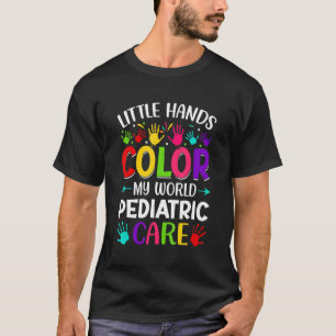 Krankenspital - Kleine Hände Farbe meine Welt Pedi T-Shirt