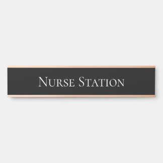 Krankenstation Türschild