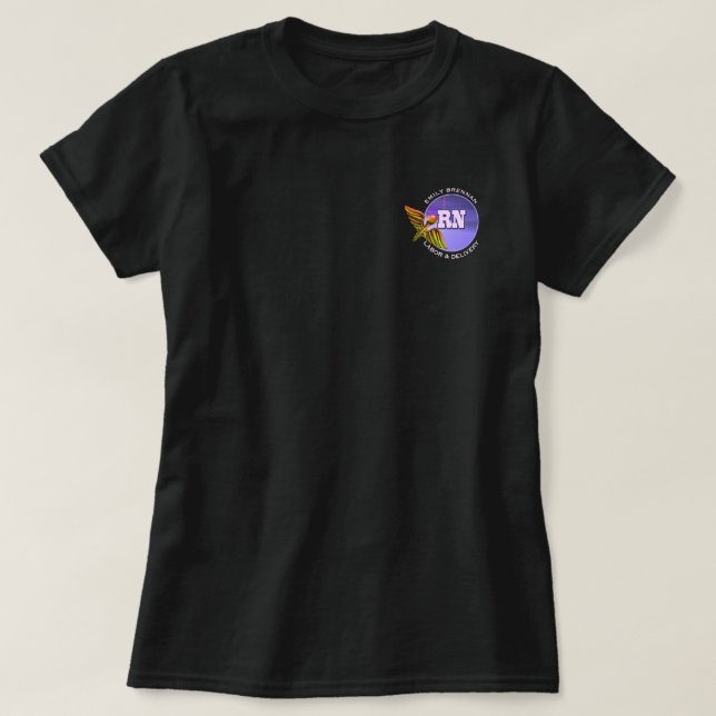 Krankenversicherung | Arbeit und Lieferung. Indivi T-Shirt (Design vorne)