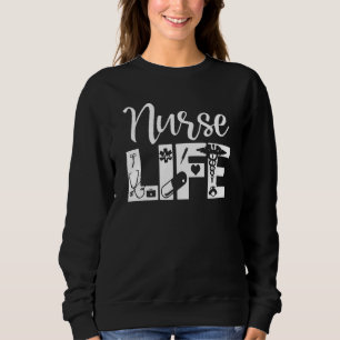 Krankenversicherung Erste Hilfe Kit Bandage Stetho Sweatshirt