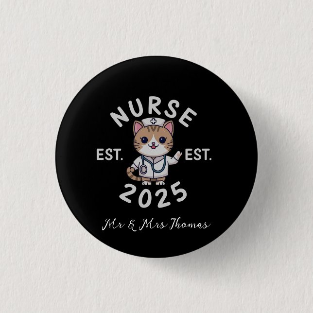 Krankenversicherung Est 2025: Feiern der Zukunft d Button (Vorderseite)