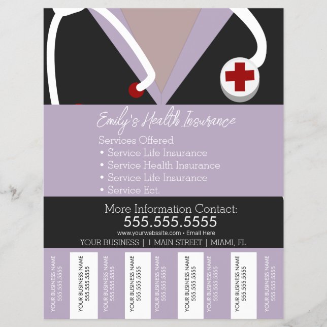 Krankenversicherung Krankenversicherung Krankenver Flyer (Vorne)