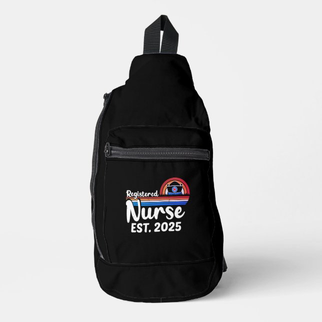 Krankenversicherung registrieren crossbody bag (Vorderseite)