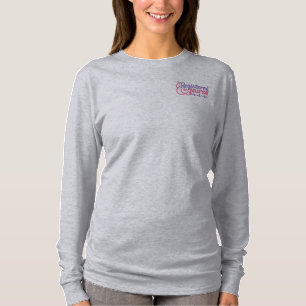 Krankenversicherung (RN) Besticktes Langarmshirt