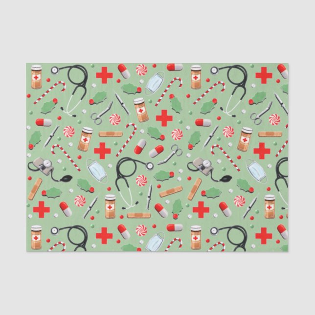 Krankenversicherung Seidenpapier (Vorderseite)