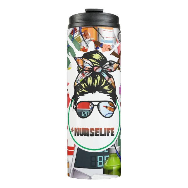 Krankenversicherung Thermosbecher (Vorderseite)