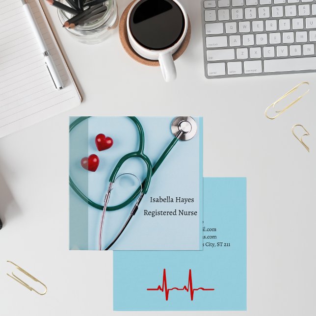 Krankenversicherungskarte (Doctor & Nurses Customized Business Card)
