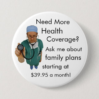 Krankenversicherungsschutz Button