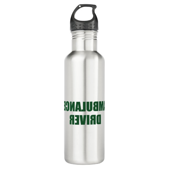 Krankenwagen Edelstahlflasche (Vorderseite)