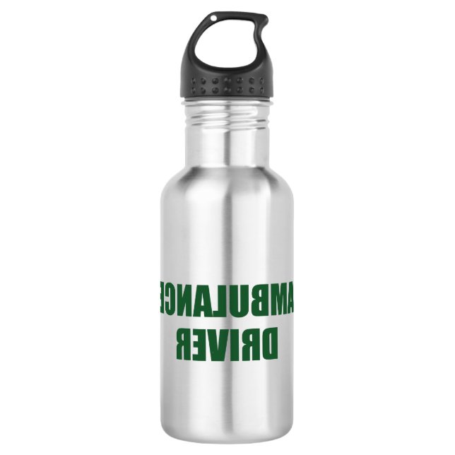 Krankenwagen Edelstahlflasche (Vorderseite)