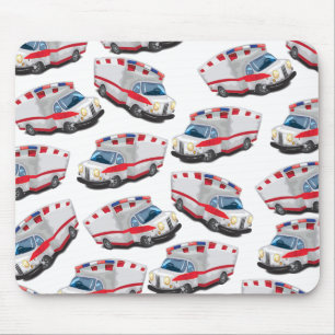 Krankenwagen Mousepad