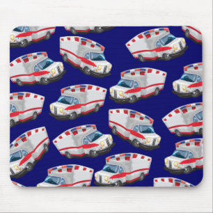 Krankenwagen Mousepad
