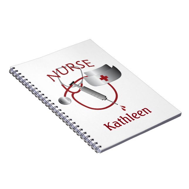 Krankenwagen Nurses Nurses Custom Notebook Notizblock (Rechte Seite)