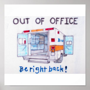 Krankenwagen Poster