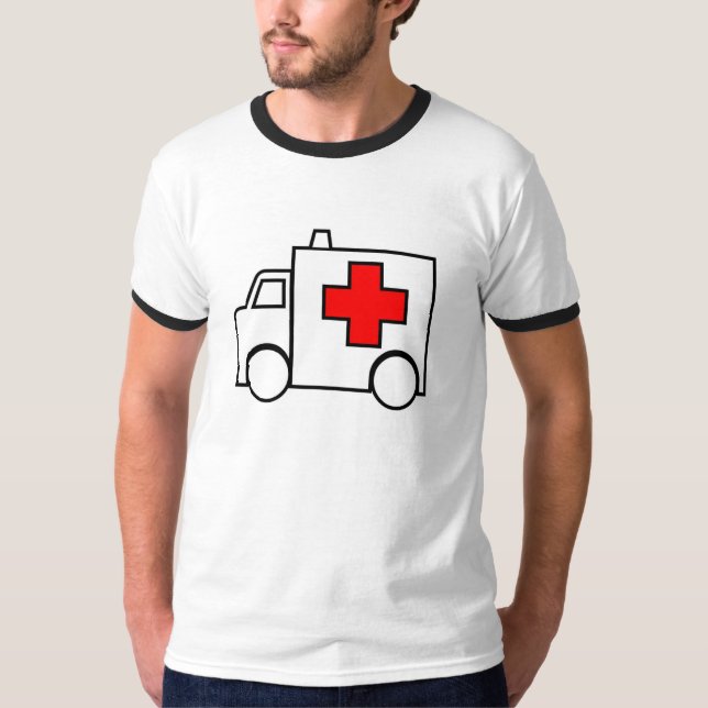 Krankenwagen-Shirt T-Shirt (Vorderseite)