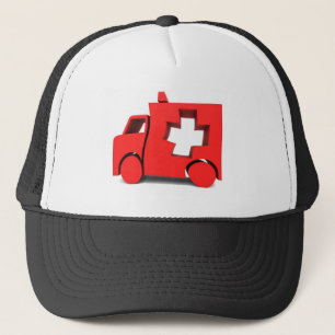Krankenwagen Truckerkappe