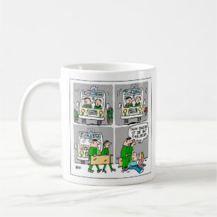 Krankenwagenfahrer oder Rettungssanitäter Kaffeetasse
