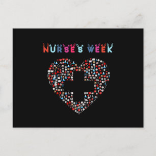 Krankenwoche. Gute Woche der Krankenschwestern Postkarte