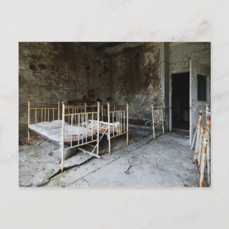 Krankenzimmer Postkarte