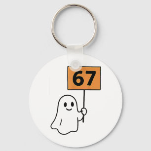 Krankes Seven-Halloween-Kostümdesign für Halloween Schlüsselanhänger