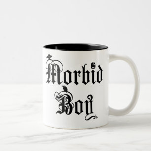 Krankhafte Jungen-Tasse Zweifarbige Tasse