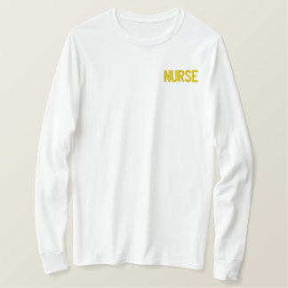 KRANKHEIT BESTICKTES LANGARMSHIRT