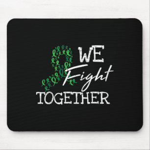 Krankheit Grünes Band Familie Zitat Bewusstseinsge Mousepad