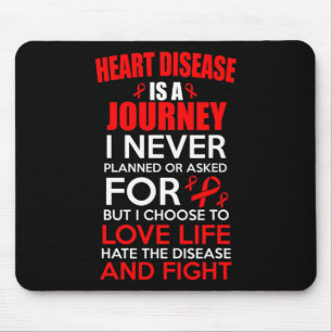 Krankheit ist ein Bewusstsein für die Reise Mousepad